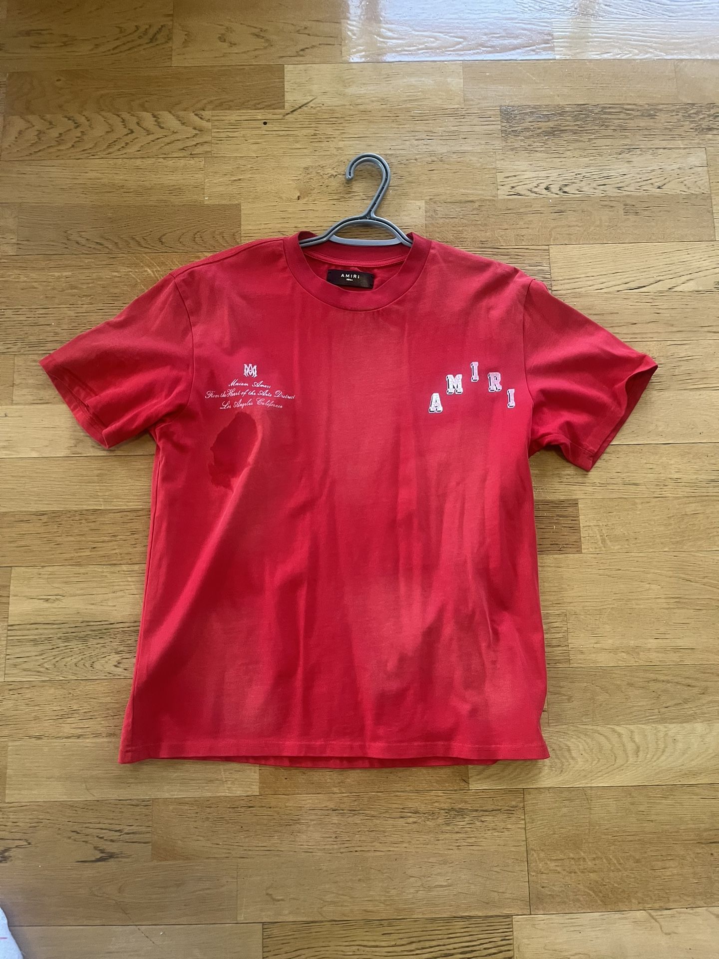 Amiri Red La Shirt