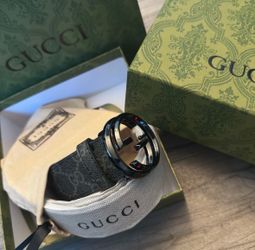 Gucci Men’s Black Belt (32-38)