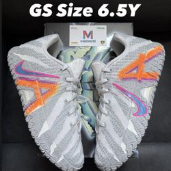 Nike Ja 3 Light Show GS Size 6.5 All-Star Shoes Grade School Size 6.5Y Kobe Protro 6 3D Hollywood