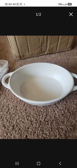 Foraineam 6 pack ramekins 10 oz ceramic brulee souffle baking remkins dish bowl