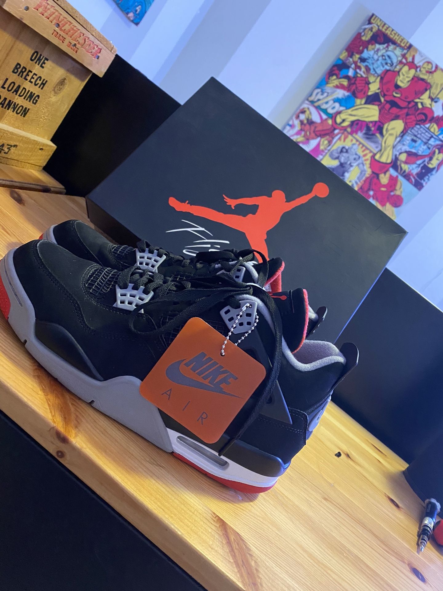 Air Jordan Retro OG ‘Bred’ 2019 Size 8.5 Men’s