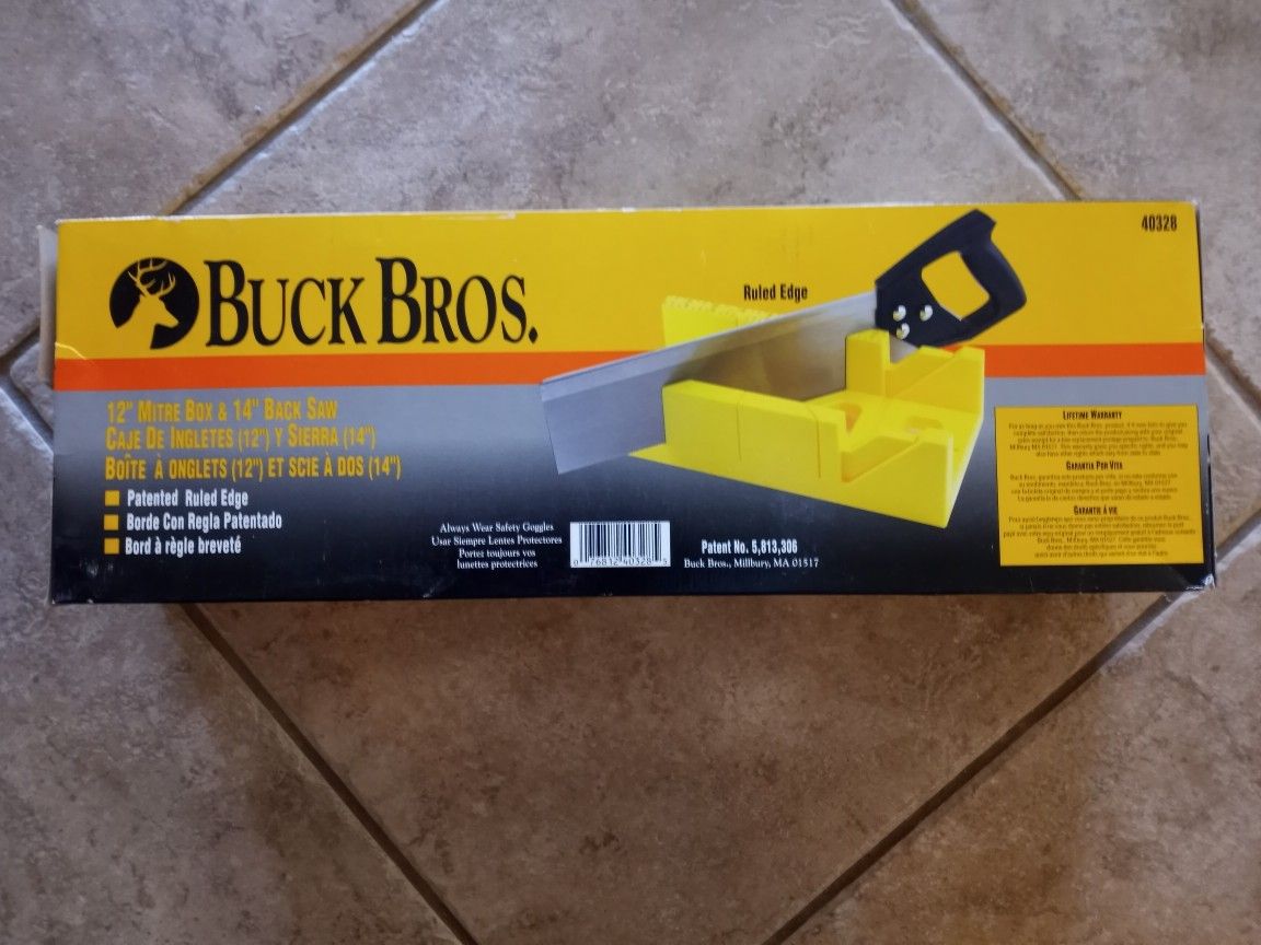 Mitre Box & Back Saw