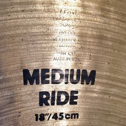 Zildjian Ride Cymbal