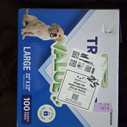 Nearly Full Box Of POTTY PADS