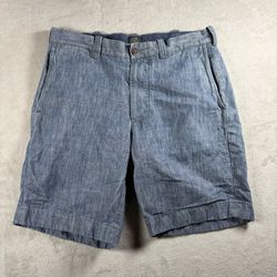 J Crew Shorts Men’s 31 Blue Chino Stanton Casual Comfort Outdoors #759