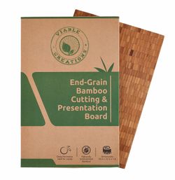 High Quality Bamboo Cutting Board- Viable Creations