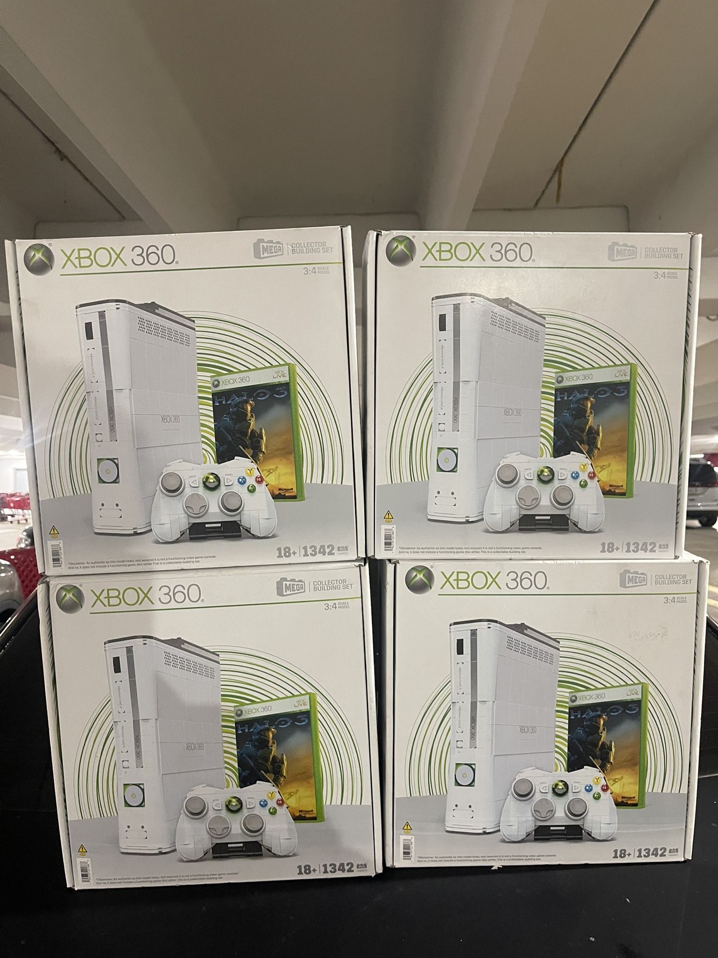 4 lego xbox collector sets