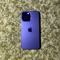 iPhone 14 Pro Max | 128GB | Deep Purple | Factory Unlocked | AppleCare+ w/ Theft & Loss Until 1/17/25
