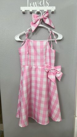 Barbie dress size 7-8 girls with bow