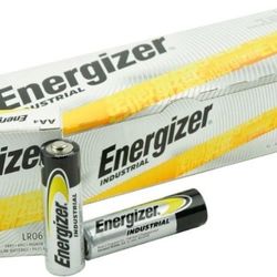 Industrial AA Batteries Long Shelf Life 24pk