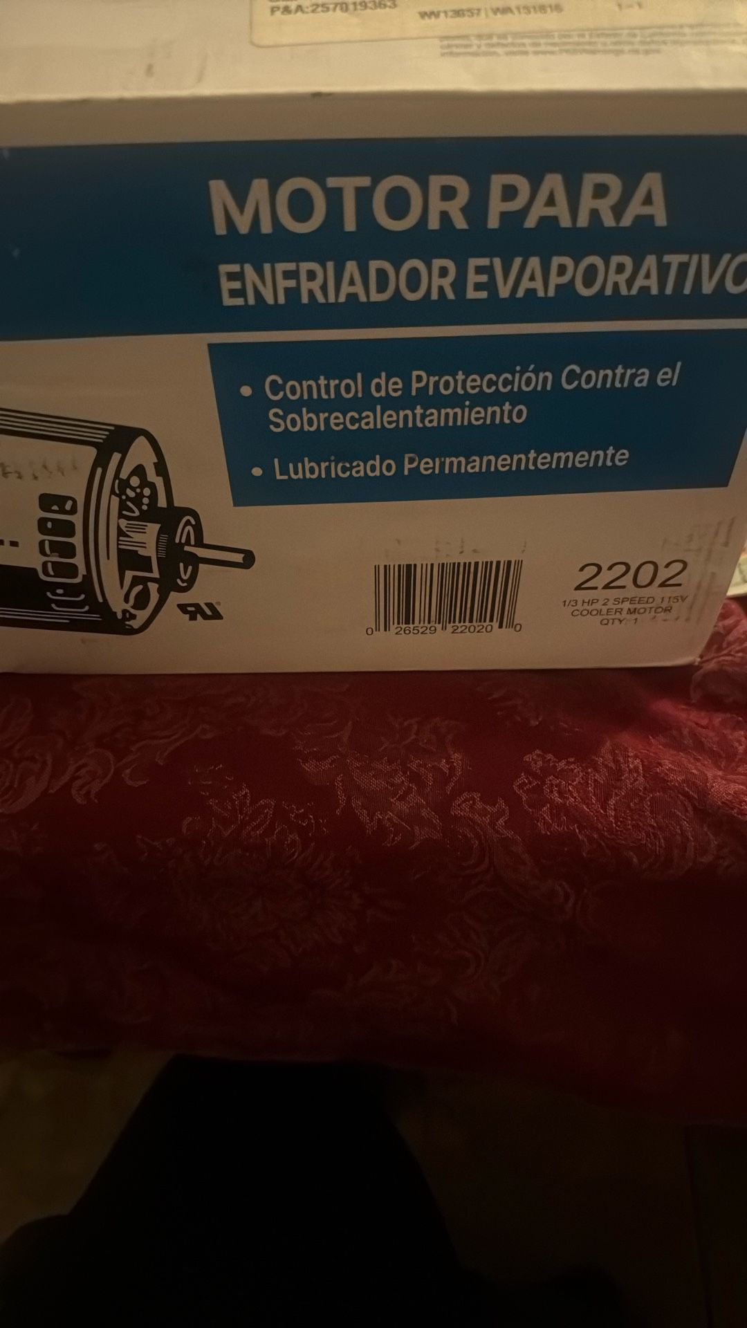 Cooler Motor