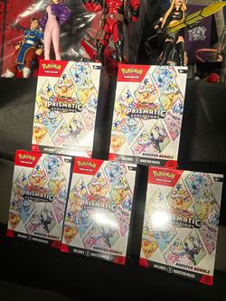 Pokémon Prismatic Evolutions Booster Bundle x5