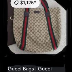 Gucci GG Monogram - Shoulder Tote