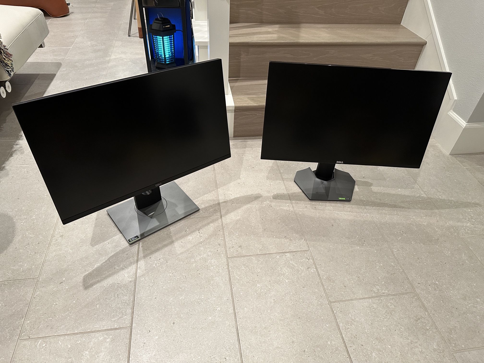 Two 27 Inch Dell Gaming Monitors in Excellent Condition!