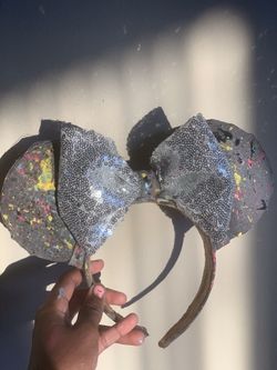 Graffiti Minnie Mouse Ears (New)