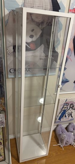 IKEA Blaliden Glass Display Cabinet - White
