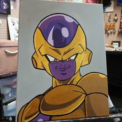 12x16 Metallic Golden Frieza 