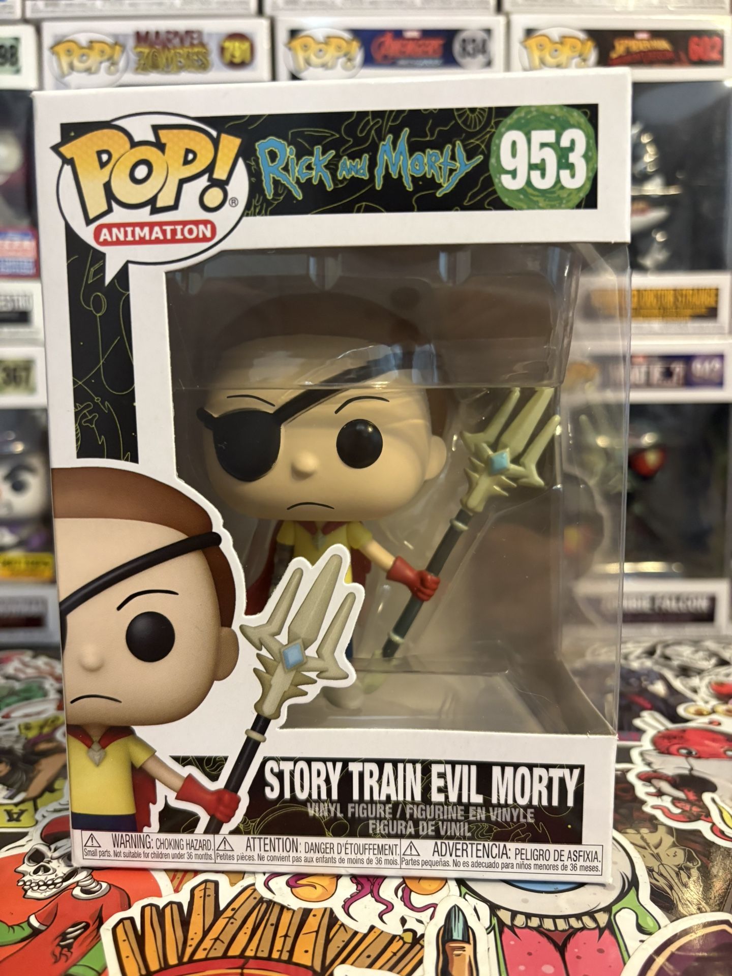 Story Train Evil Morty