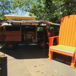 Oversized Big Orange Chair