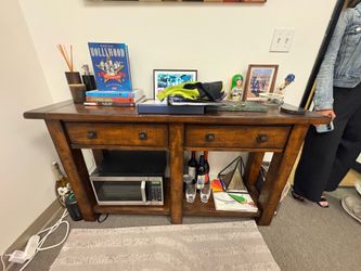 Traditional Office Credenza– Solid Wood