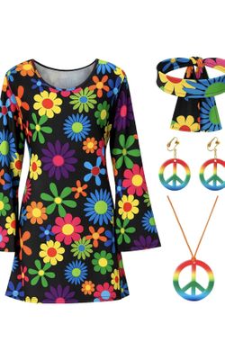 Adult Costume Disco 80S L-XL