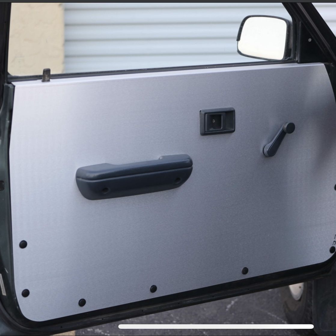 89-95 Toyota PU Aluminum Door Panels 