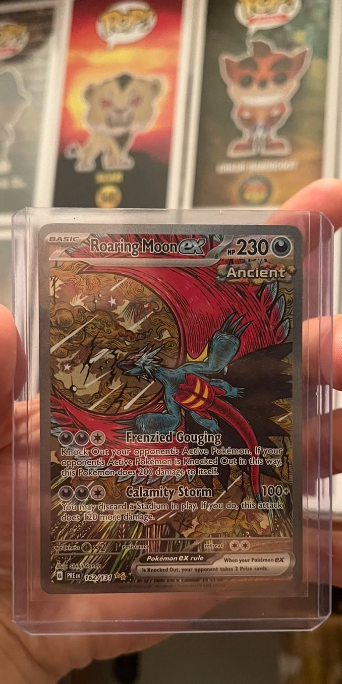 Roaring Moon Ex “Ancient”  #162