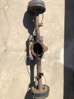 C10 Differential, housing, axle shafts