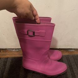 Botas Para Lluvia /rain Boots Size 5 Mujer Woman 