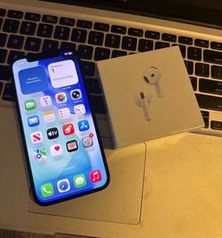 Iphone 12 unlocked for all carriers with New AirPod 4 sealed