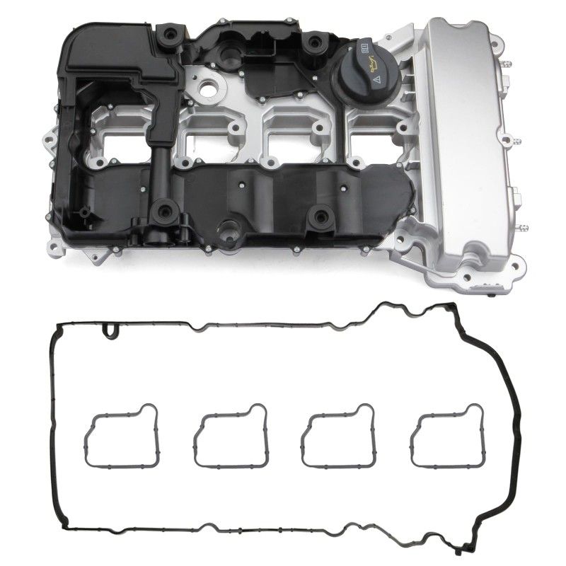 Cubierta De Válvula De Motor Aluminio Para Mercedes Benz C250 SLK(contact info removed)-2015