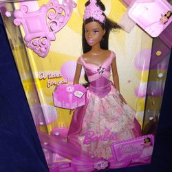 Happy Birthday Barbie African American VINTAGE 2008