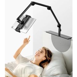 Adjustable Universal Tablet Stand: Rotatable Mount Suits 4.7-12.9 inch Devices