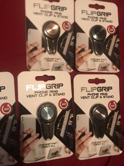 Flip Grip Phone Ring/stand