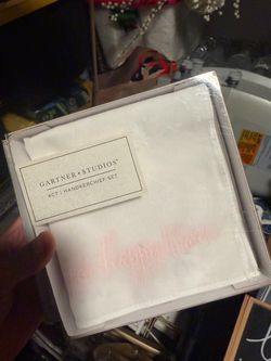 Gartner Studios 4ct Handkerchief Set
