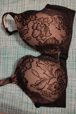 Cacique Black Lace Bra 44DDD