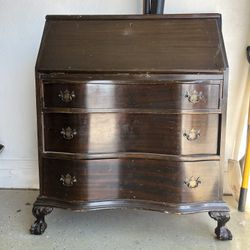 Rehab Ready Antique Drop Secretary Desk