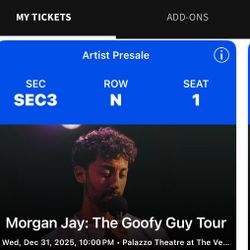 Morgan Jay - Las Vegas - New Year’s Eve - 2025