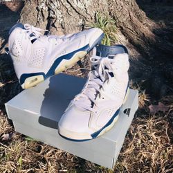 Jordan 6 Retro Midnight Navy For Sale Size 12 Men🔥👟⚡️🦾👑