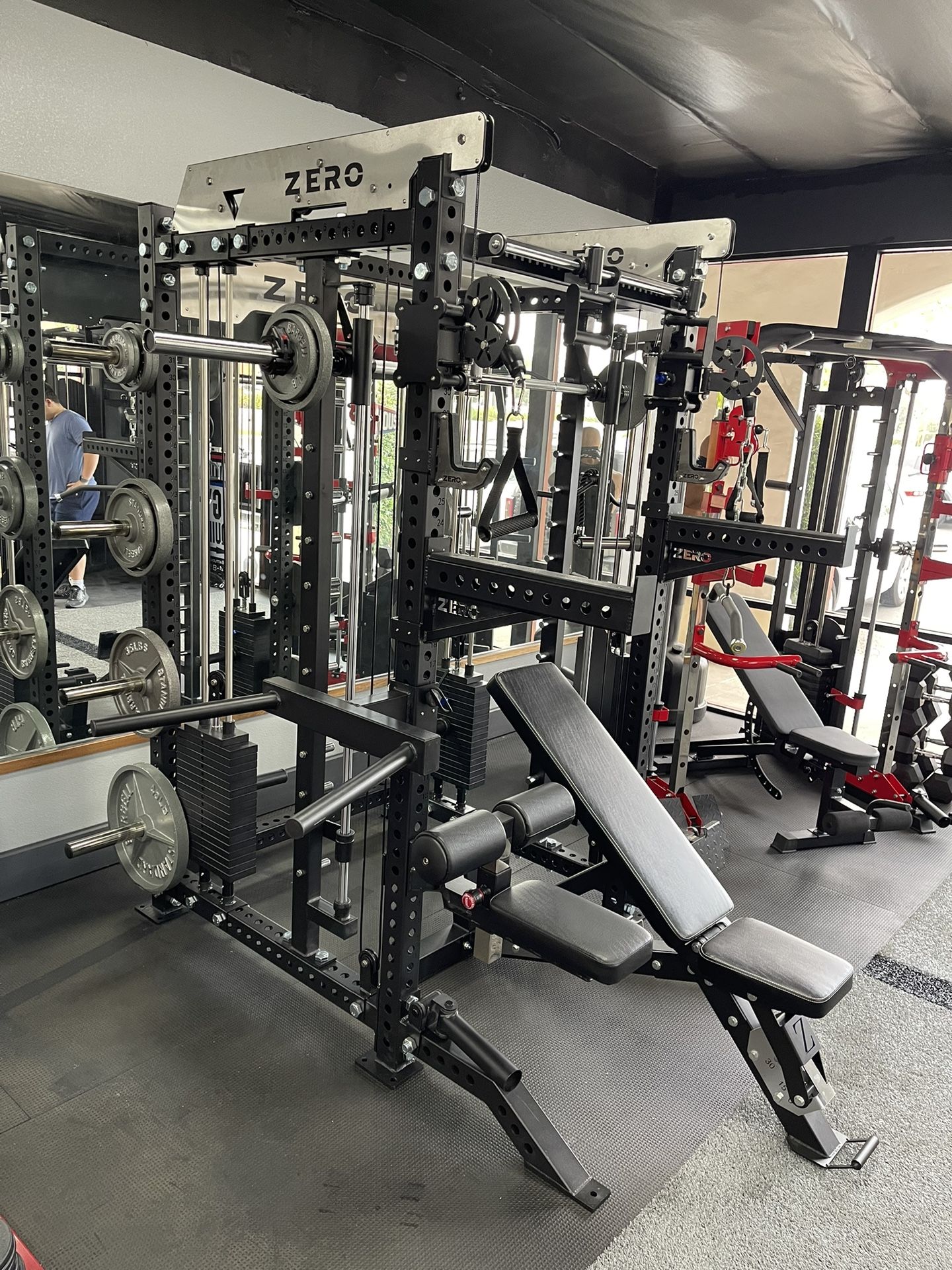 SMITH MACHINE🔹CABLE CROSS FLY🔹SQUAT RACK🔹GYM EQUIPMENT