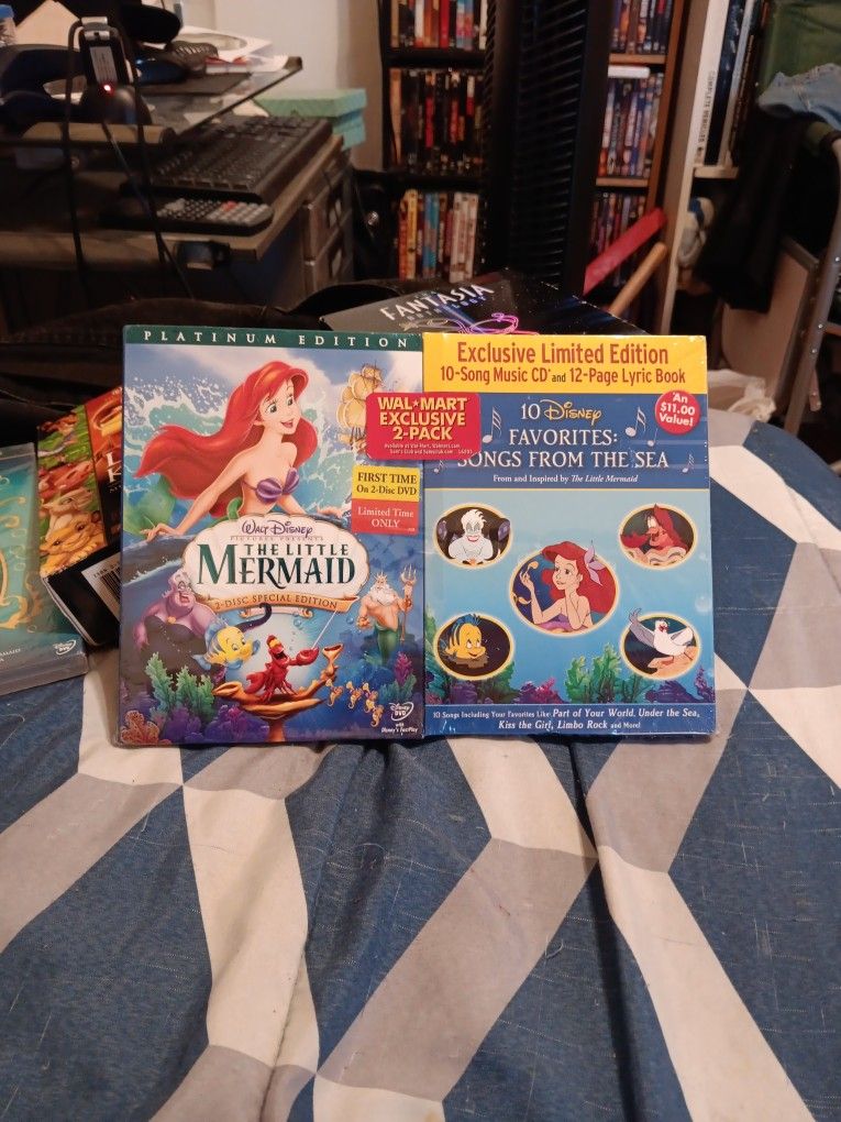 Little Mermaid Walmart Exclusive 2 Pack