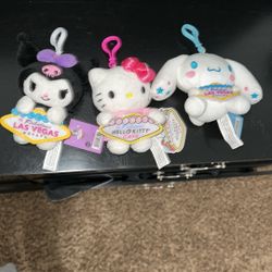 Hello Kitty Plushie Keychain Bundle 