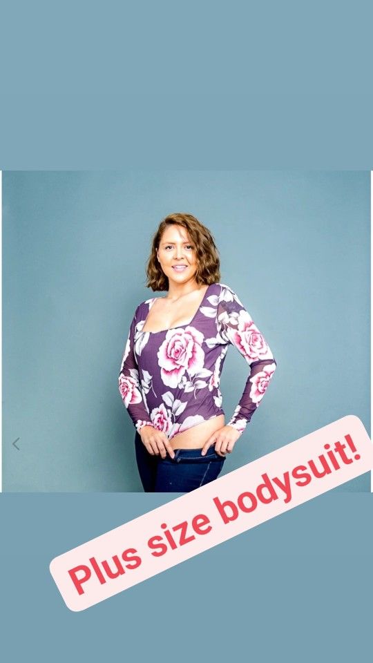 PLUS SIZE Bodysuit