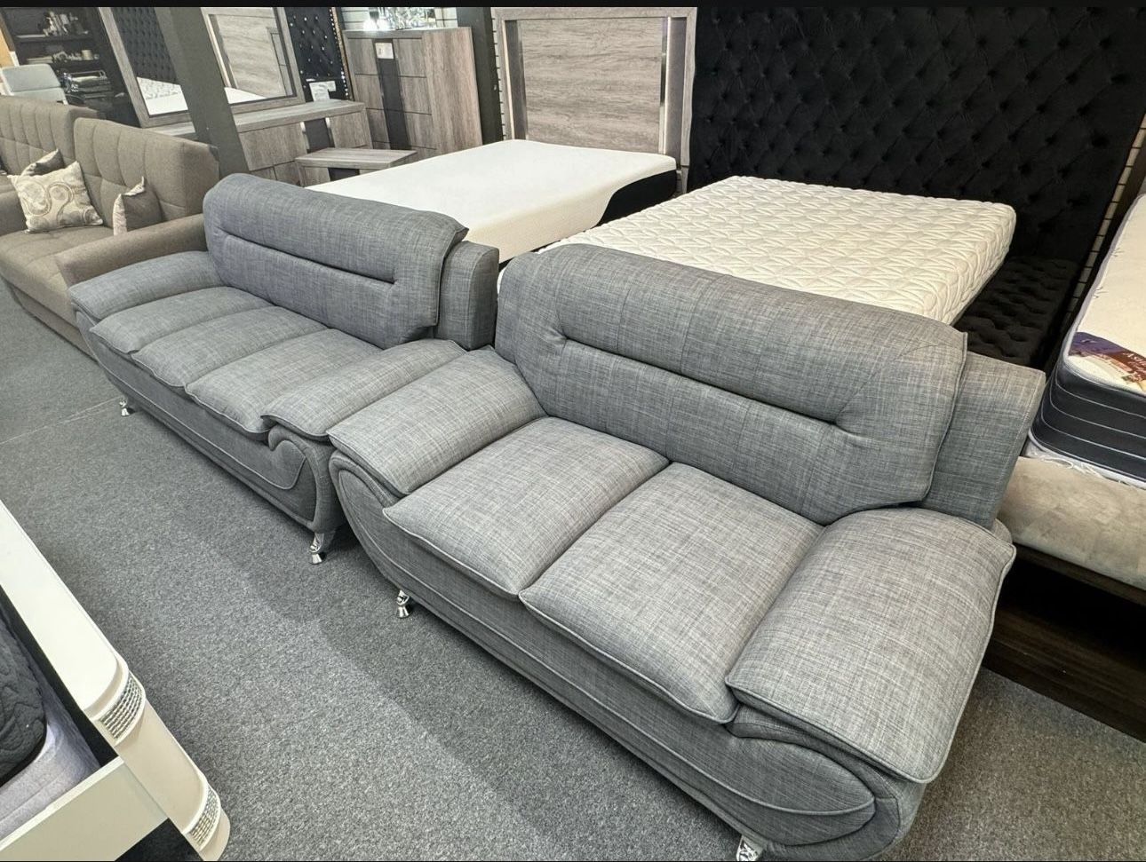 Brand New 2pc Sofa And Loveseat For $650