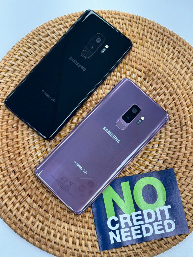 Samsung Galaxy S9 Plus Pay $1 DOWN AVAILABLE - NO CREDIT NEEDED
