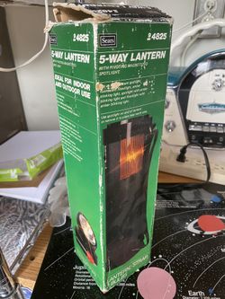 5 way lantern with pivoting magnetic spotlight