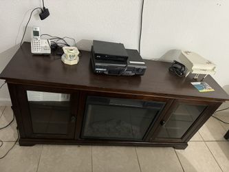 Fire Place TV Stand
