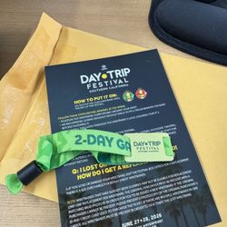 Day Trip GA Wristband