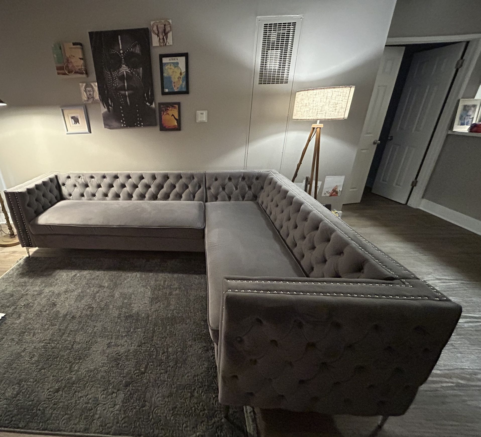 Grey Couch $400