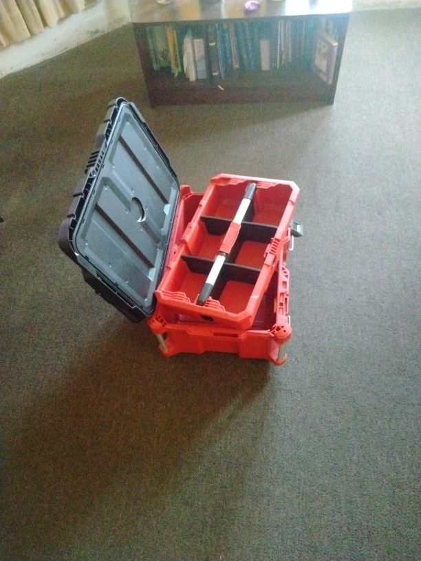 Milwaukee Pack out Box + Tool Tray New